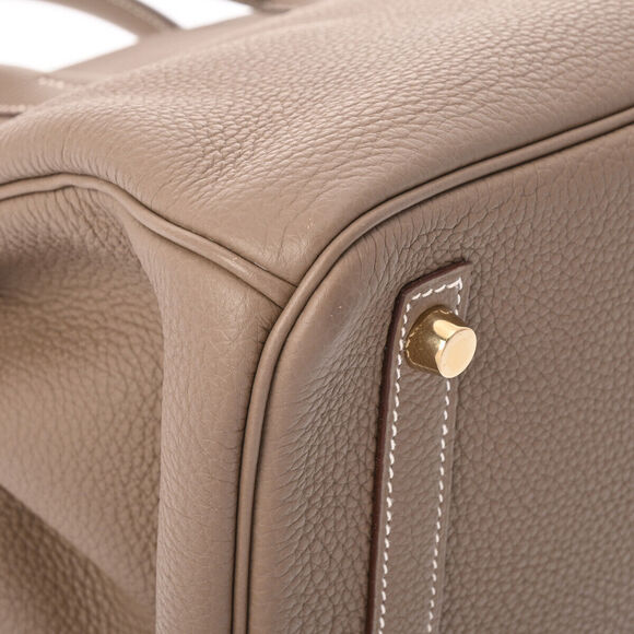 Hermes Birkin 30 Etoupe Hand Bag #139990H24B - Picture 8 of 12